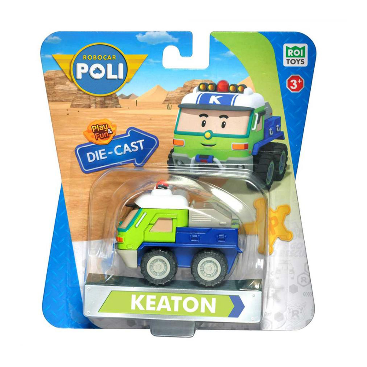 Металева колекційна машинка Robocar Poli Кітон, від 3 років, 14*4.5*15.2 см (MRT-0614)